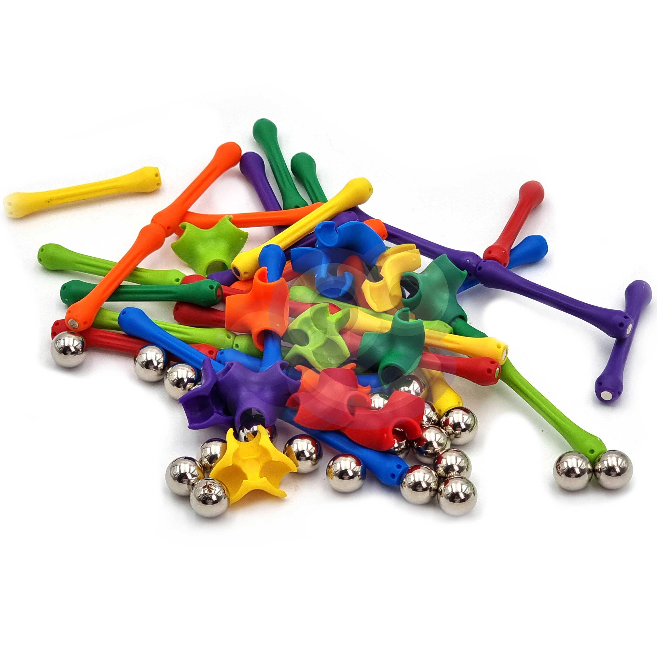 Magnetic construction blocks creative puzzle 180 pcs.