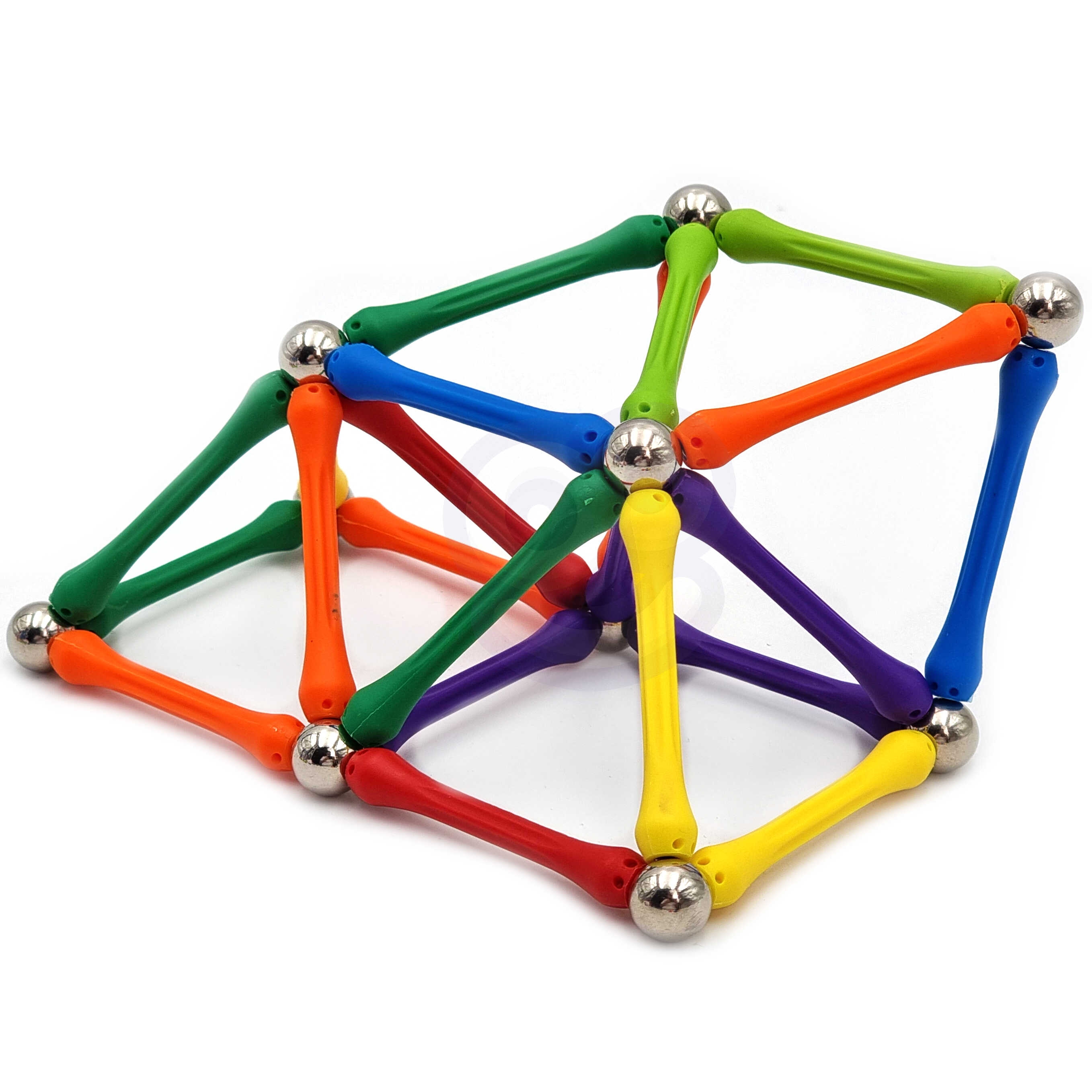 Magnetic construction blocks creative puzzle 180 pcs.