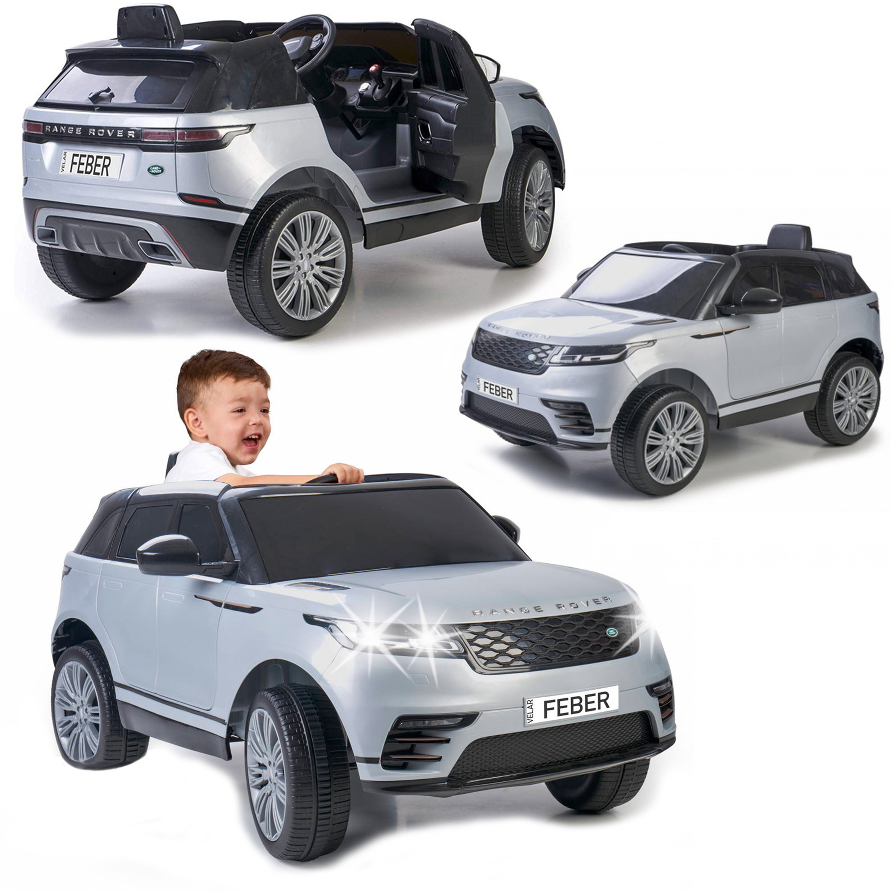 Samochód na akumulator range rover velar 6v ce