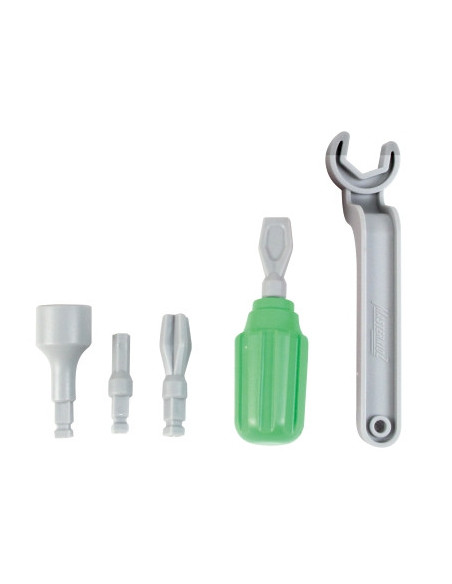 Ręczne Narzędzia 6 Elementów Śrubokręt Klucz - Tablica Naukowo-Edukacyjna Masterkidz STEM