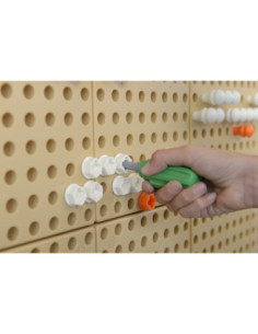 Ręczne Narzędzia 6 Elementów Śrubokręt Klucz - Tablica Naukowo-Edukacyjna Masterkidz STEM 2