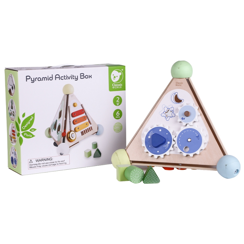 CLASSIC WORLD Piramida Aktywności Activity Box 4w1