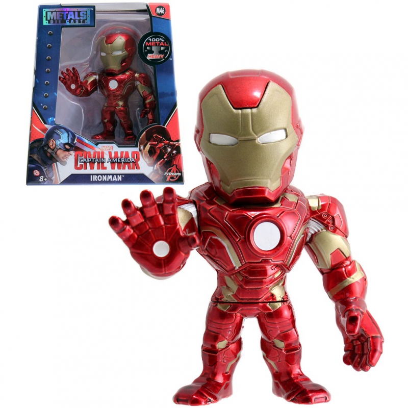 JADA Marvel Figurka Iron Man Metalowa 10cm