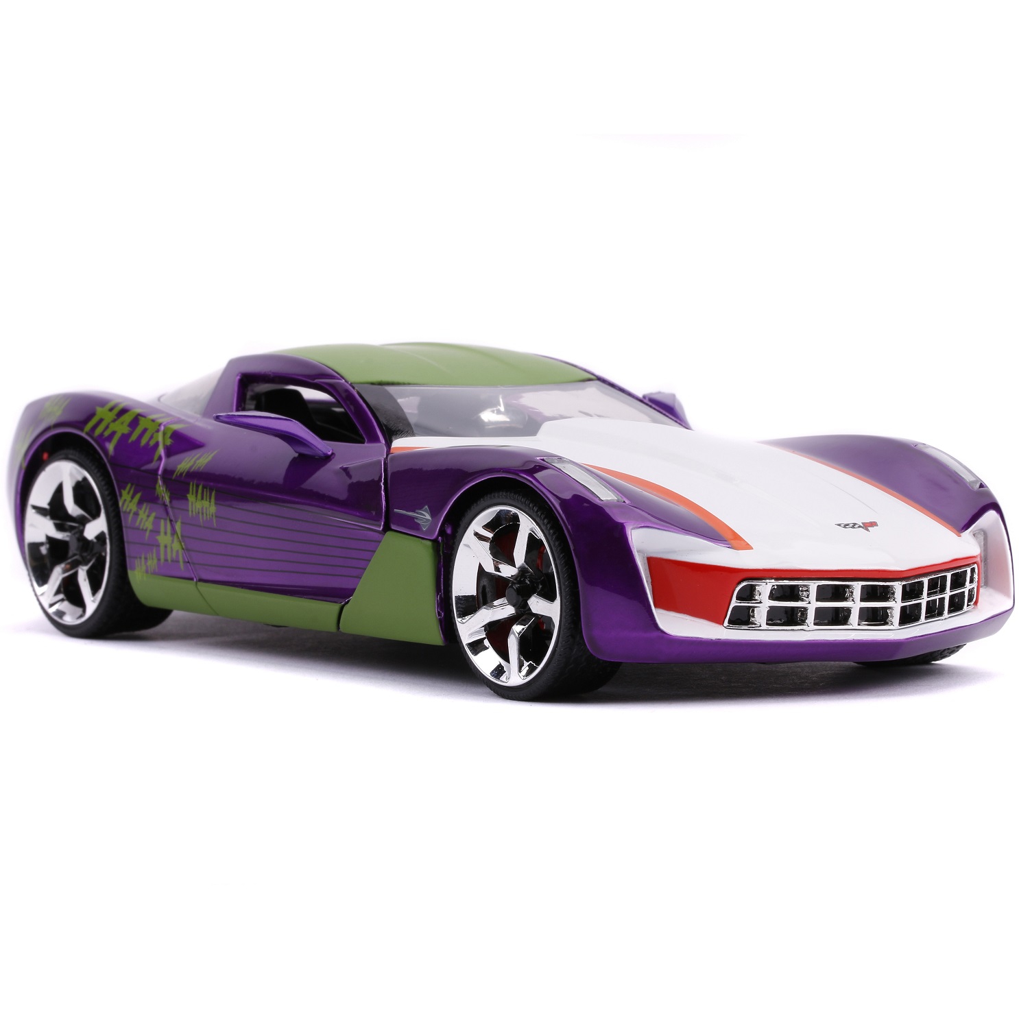 Joker samochód chevy corvette stingray figurka 1:24