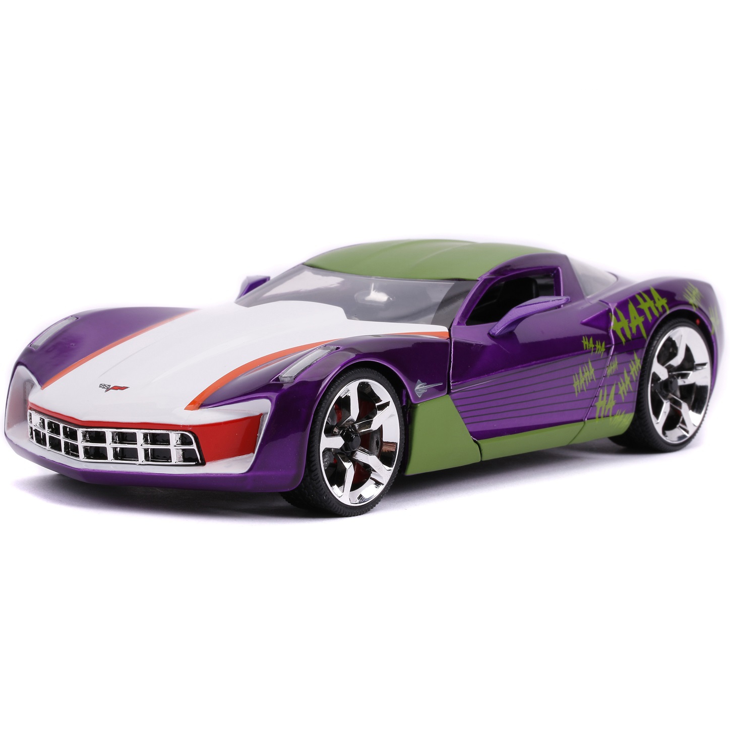 Joker samochód chevy corvette stingray figurka 1:24