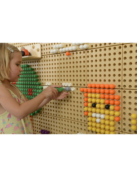 Zestaw Narzędzia Z Wkrętarką 8 Elementów - Tablica Naukowo-Kreatywna Masterkidz STEM