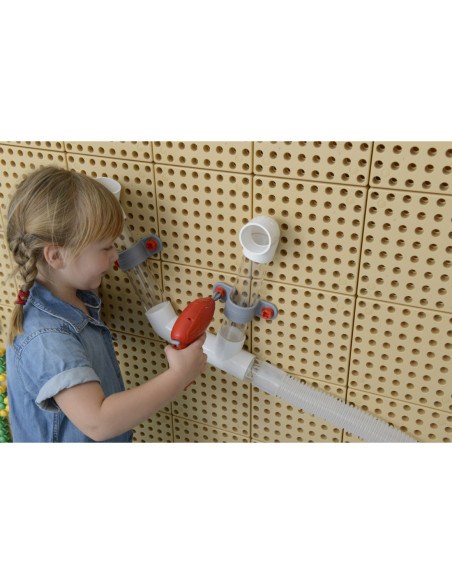 Zestaw Narzędzia Z Wkrętarką 8 Elementów - Tablica Naukowo-Kreatywna Masterkidz STEM