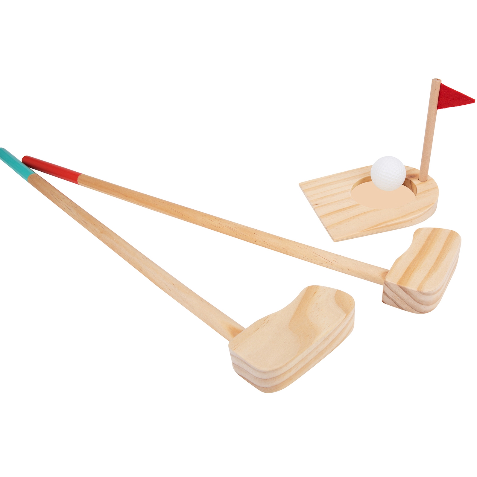 MiniGolf Master - Drewniany Zestaw Rodzinny