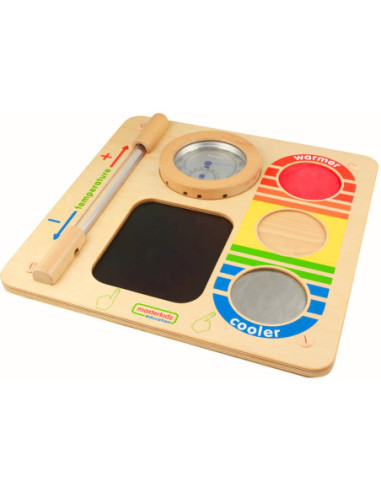 Nauka O Temperaturach Rozróżnianie Zimna I Ciepła - Tablica Masterkidz