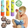 WOOPIE GREEN Kaleidoscope Colored Scope for Kids Fairy Tale Characters Animals 1 piece.