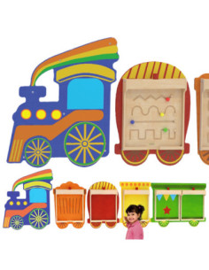 System Do Montażu 5 Tablic Masterkidz Flex - Pociąg