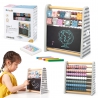 Viga PolarB Double-sided Chalkboard with Counting Board 3-in-1