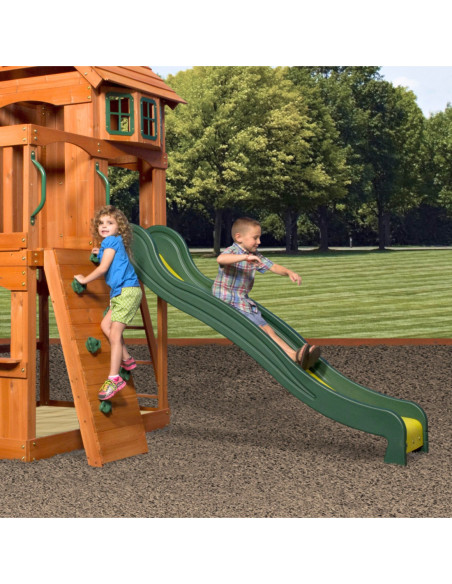 Ogromny Drewniany Plac zabaw Atlantic Backyard Discovery