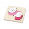 VIGA Toddler's First Wooden Puzzle Cat