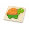 VIGA Toddler's First Wooden Puzzle Tortoise