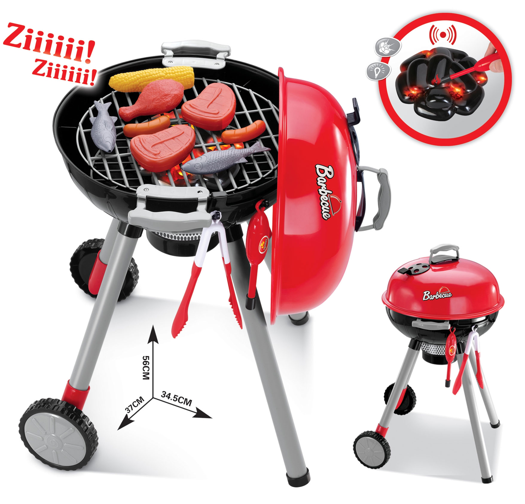 Magiczny Grill Master – Światło i Dźwięk!