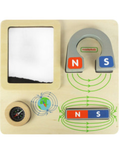 MASTERKIDZ Kompass Montessori - Magnetische Lern-Tafel 2