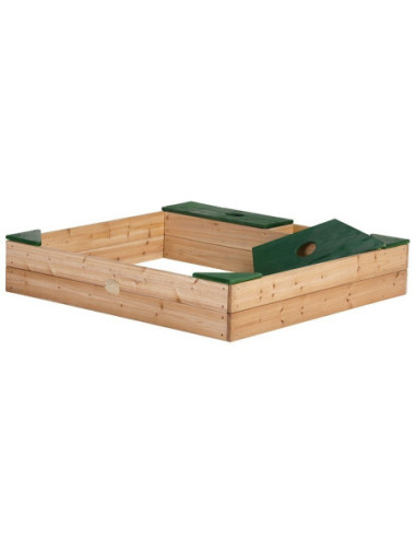 Drewniana piaskownica ze schowkiem na akcesoria Amy Sandpit AXI