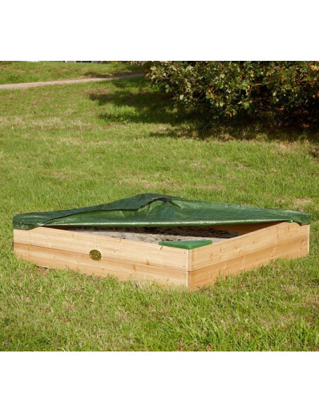 Drewniana piaskownica ze schowkiem na akcesoria Amy Sandpit AXI