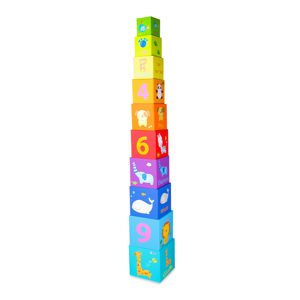 Magic box blocks puzzle tower box educational toy