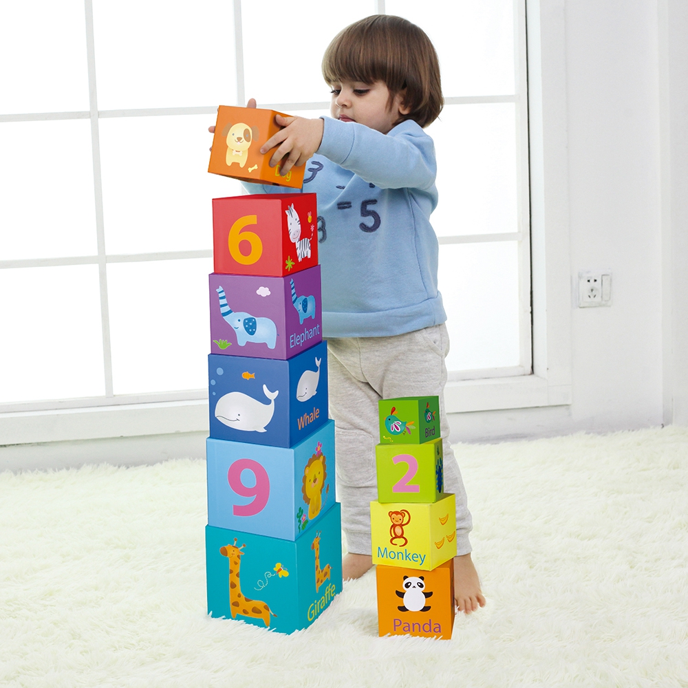 Magic box blocks puzzle tower box educational toy
