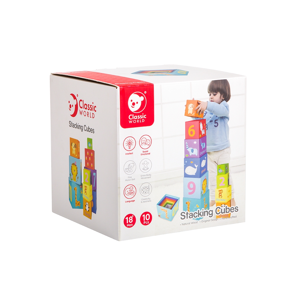 Magic box blocks puzzle tower box educational toy