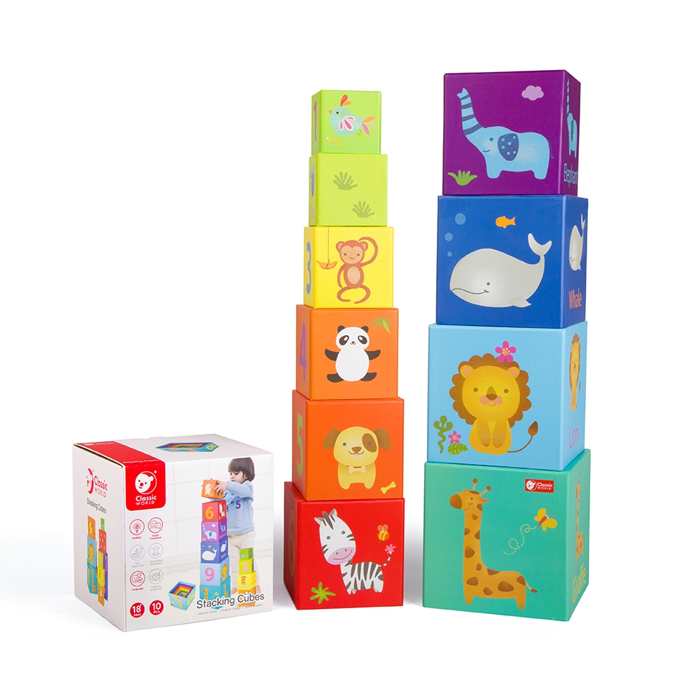 Magic box blocks puzzle tower box educational toy