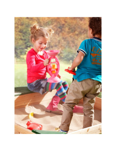 Drewniana piaskownica ze schowkiem na akcesoria Amy Sandpit AXI