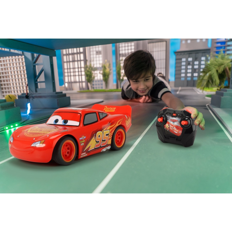 JADA Disney Auta Zygzak McQueen Cars Turbo RC Zdalnie Sterowany