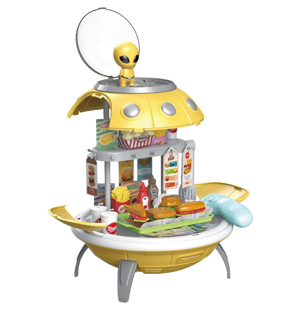 Sklep fast food 3w1 plecak projektor ufo 60 el.