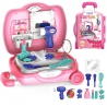 WOOPIE Portable Toilet for Girls 2in1 Beauty Salon Suitcase 17 pcs.