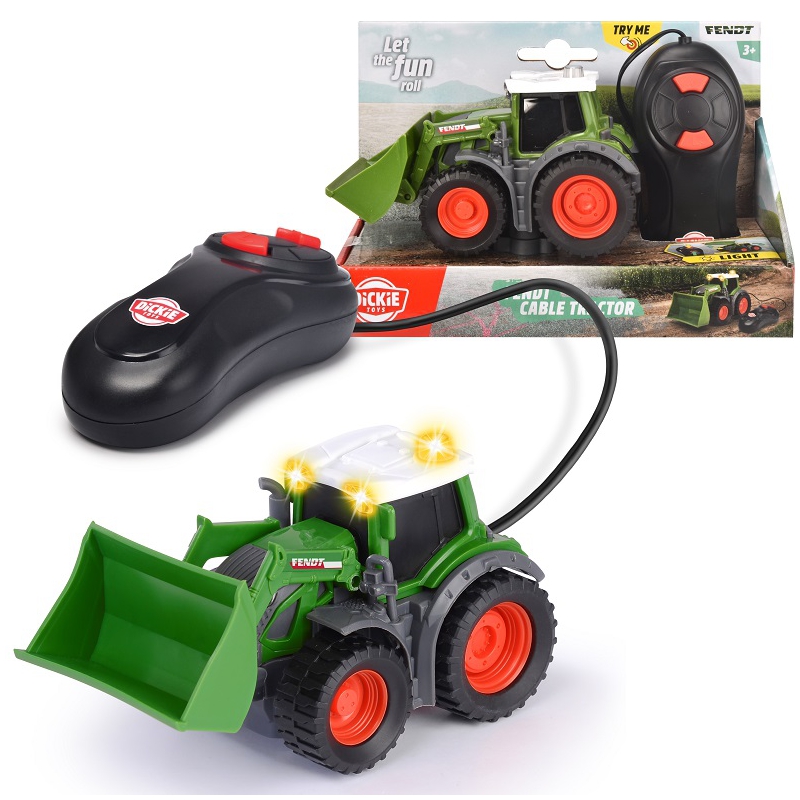 DICKIE Traktor Fendt RC Zdalnie Sterowany 14cm