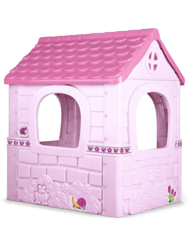 Feber Domek Ogrodowy Fantasy Różowy