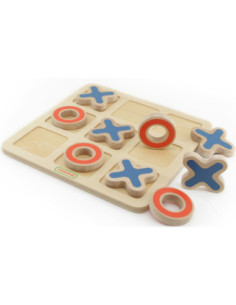 Kółko I Krzyżyk Drewniana Gra Dla Dzieci Logiczna Łamigłówka 2