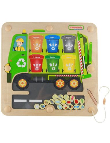 Sortowanie Śmieci Segregowanie Odpadów Edukacyjna Tabliczka Dla Dzieci Masterkidz
