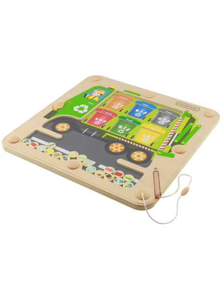 Sortowanie Śmieci Segregowanie Odpadów Edukacyjna Tabliczka Dla Dzieci Masterkidz