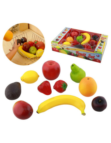 Realistyczne Owoce Zestaw Do Kuchni 10 Elementów Masterkidz