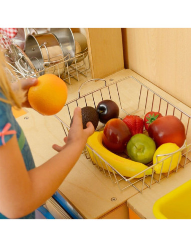 Realistyczne Owoce Zestaw Do Kuchni 10 Elementów Masterkidz