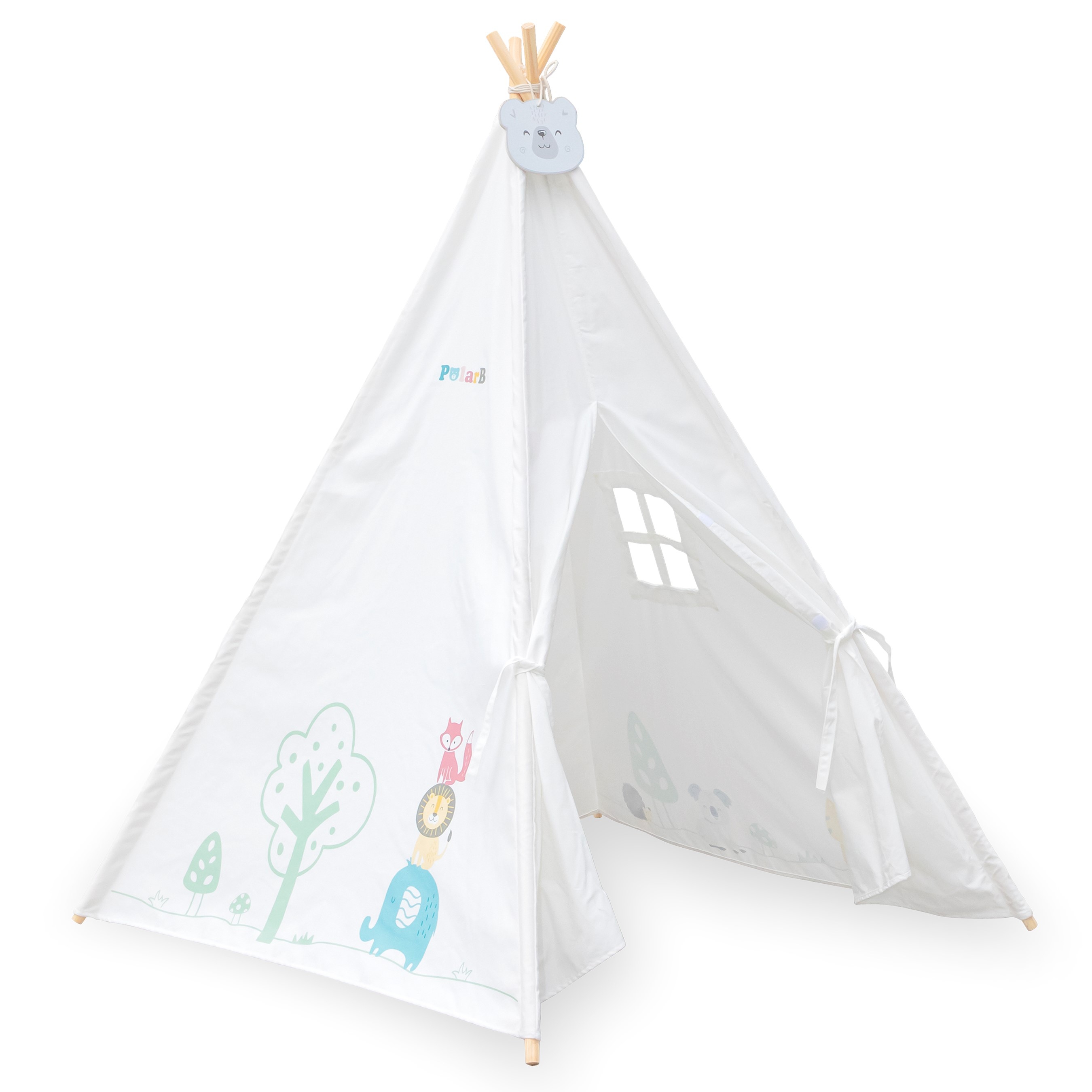 Polarb namiot drewniany tipi teepee baza