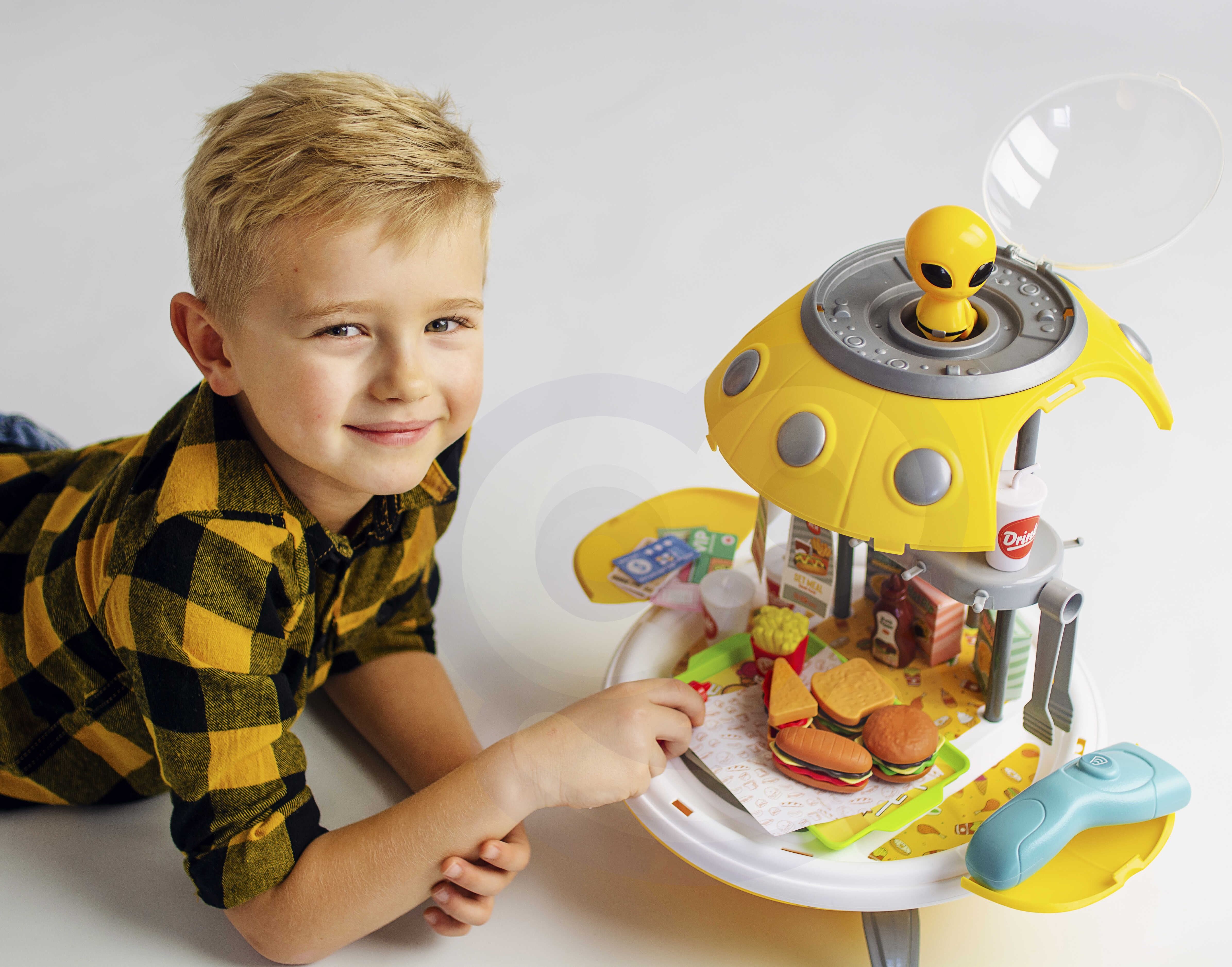 Sklep fast food 3w1 plecak projektor ufo 60 el.