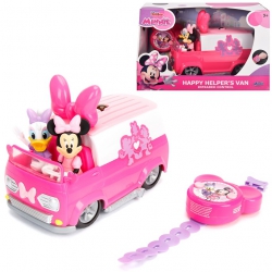 JADA Disney Myszka Minnie Samochód Van RC Roadster Zdalnie Sterowany Daisy Pilot na rękę
