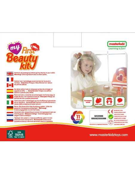 Zestaw Małej Stylistki Studio Piękności Masterkidz Z Torbą