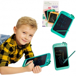 WOOPIE Tablet Graficzny 10.5&quot; Dinozaur dla Dzieci do Rysowania Znikopis + Rysik