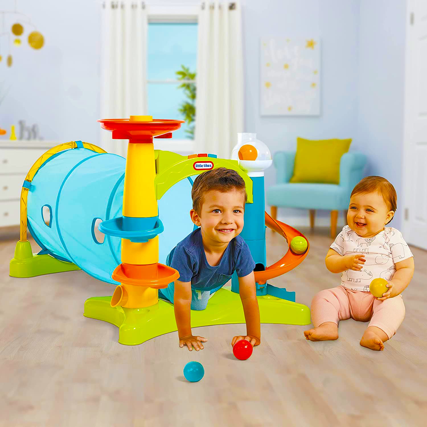 Interaktywny tunel dla dzieci 2w1