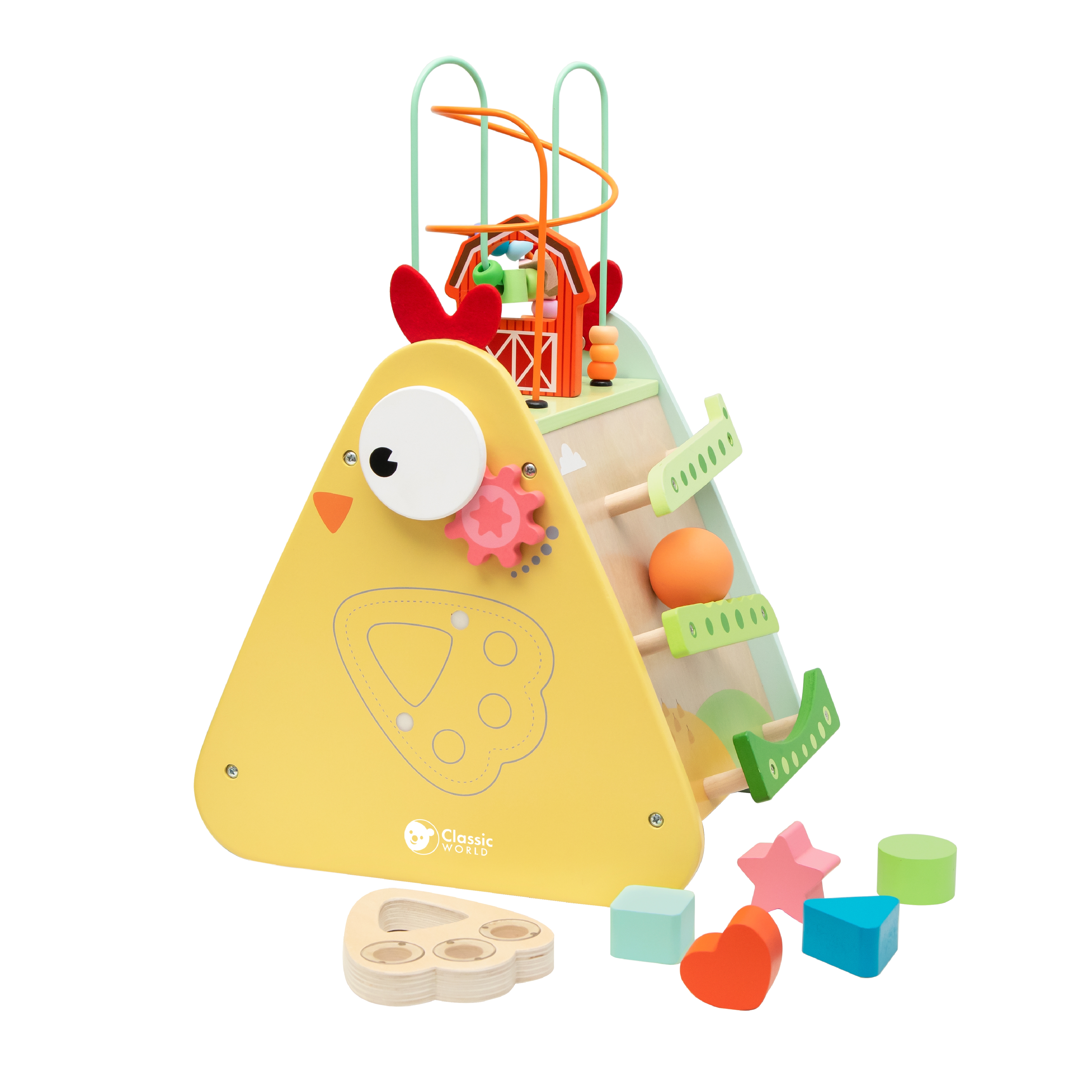 Kostka montessori 10w1 szczęśliwa farma xxl