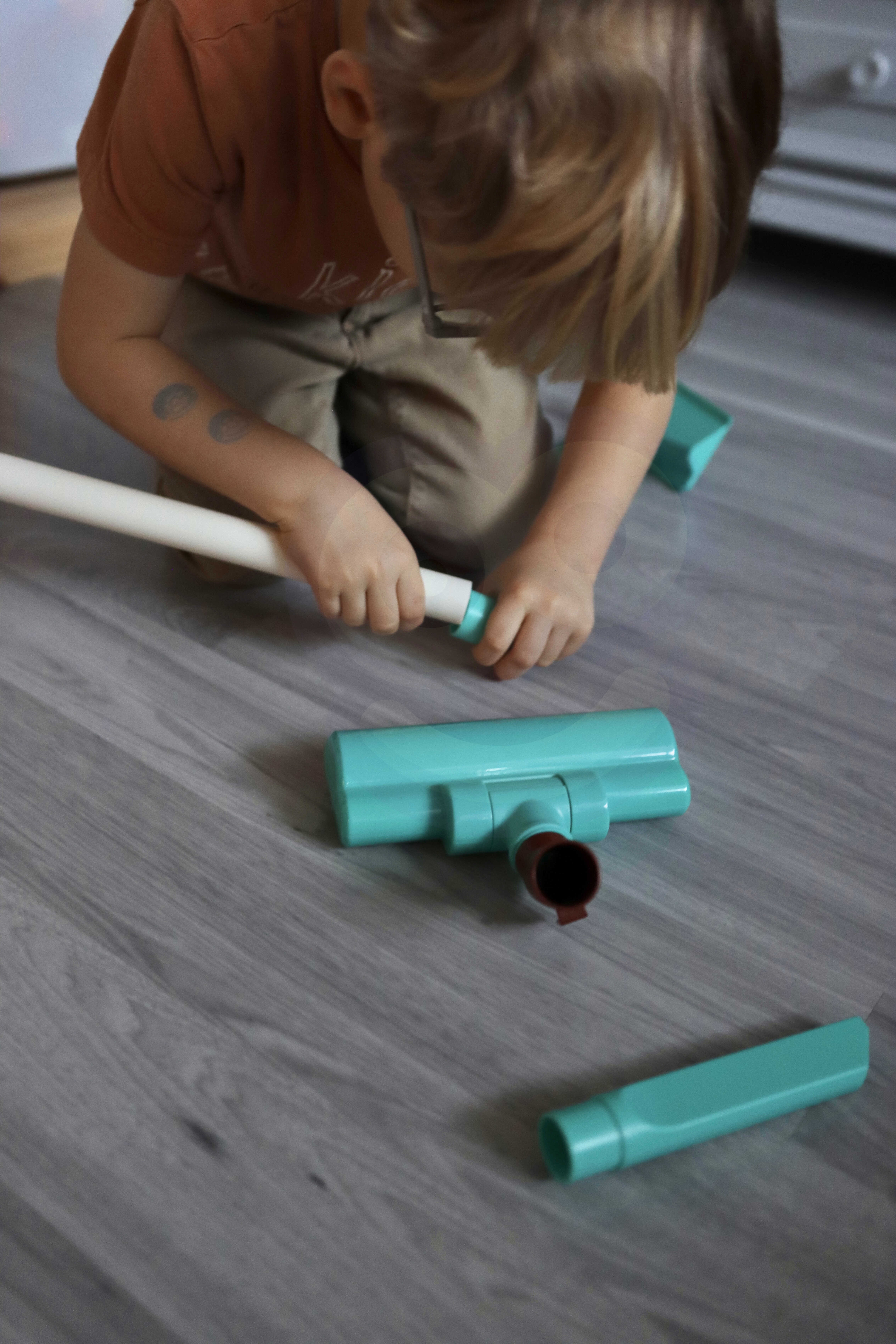Interaktywny odkurzacz dino 3w1 funkcja ssania światło dźwięk
