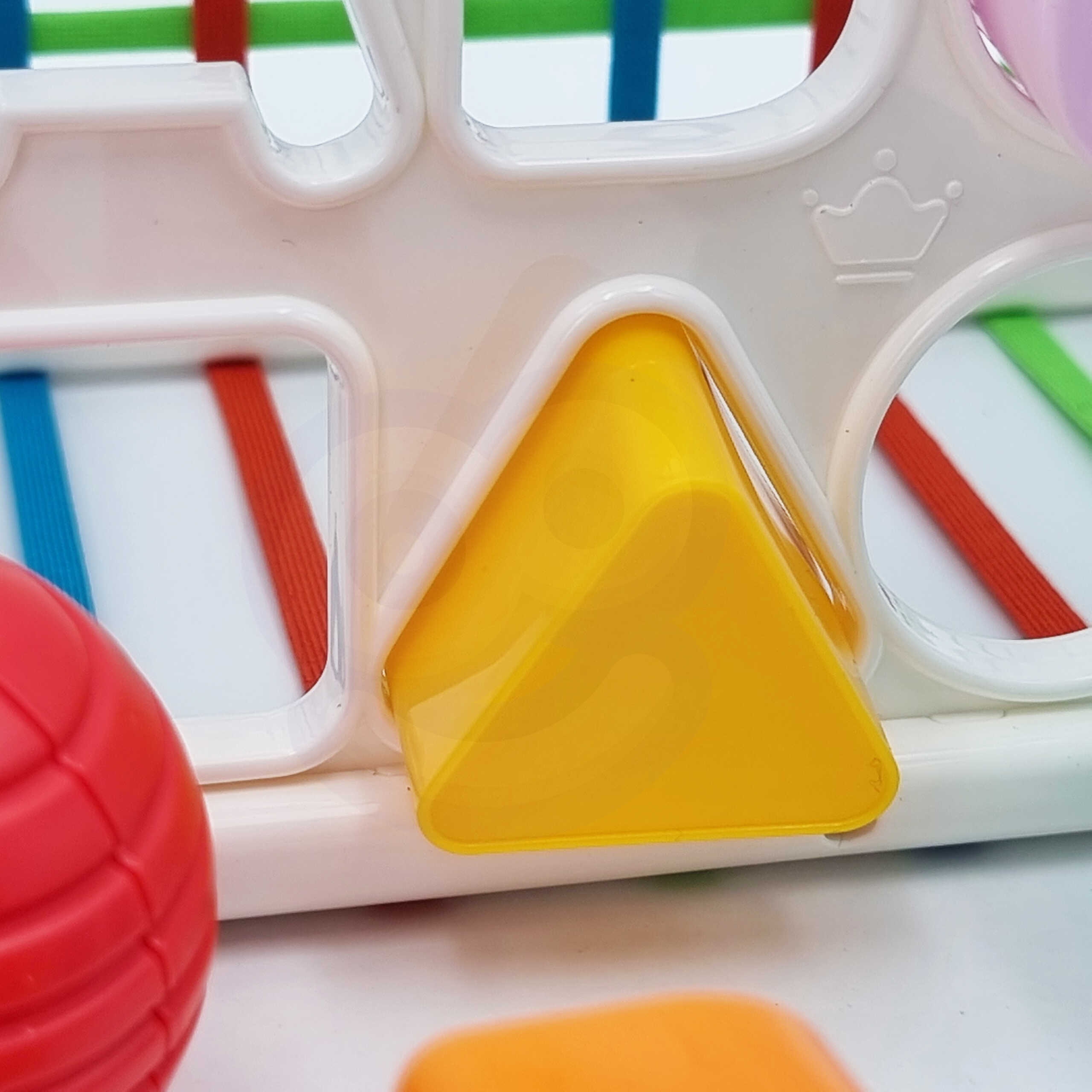 Elastyczna kostka sensoryczna sorter dla dzieci kolorowe kształty alfabet 15 el.