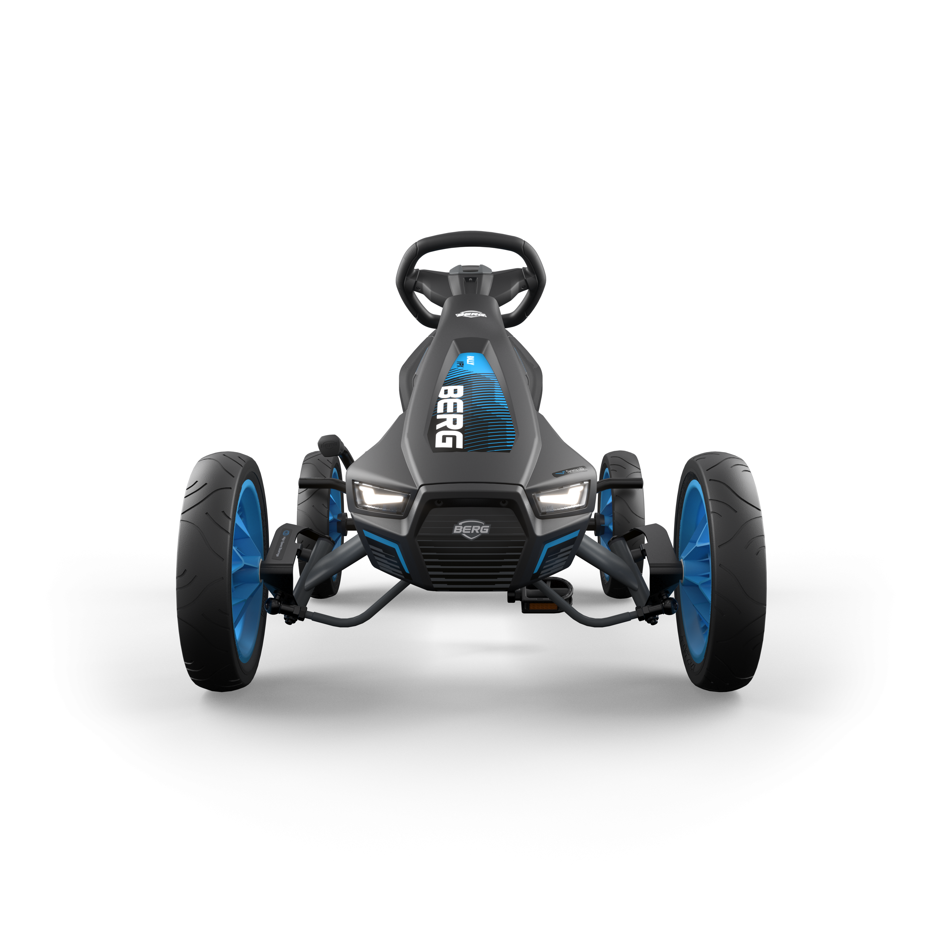 Gokart na pedały rally apx blue bfr 4-12 lat do 60 kg