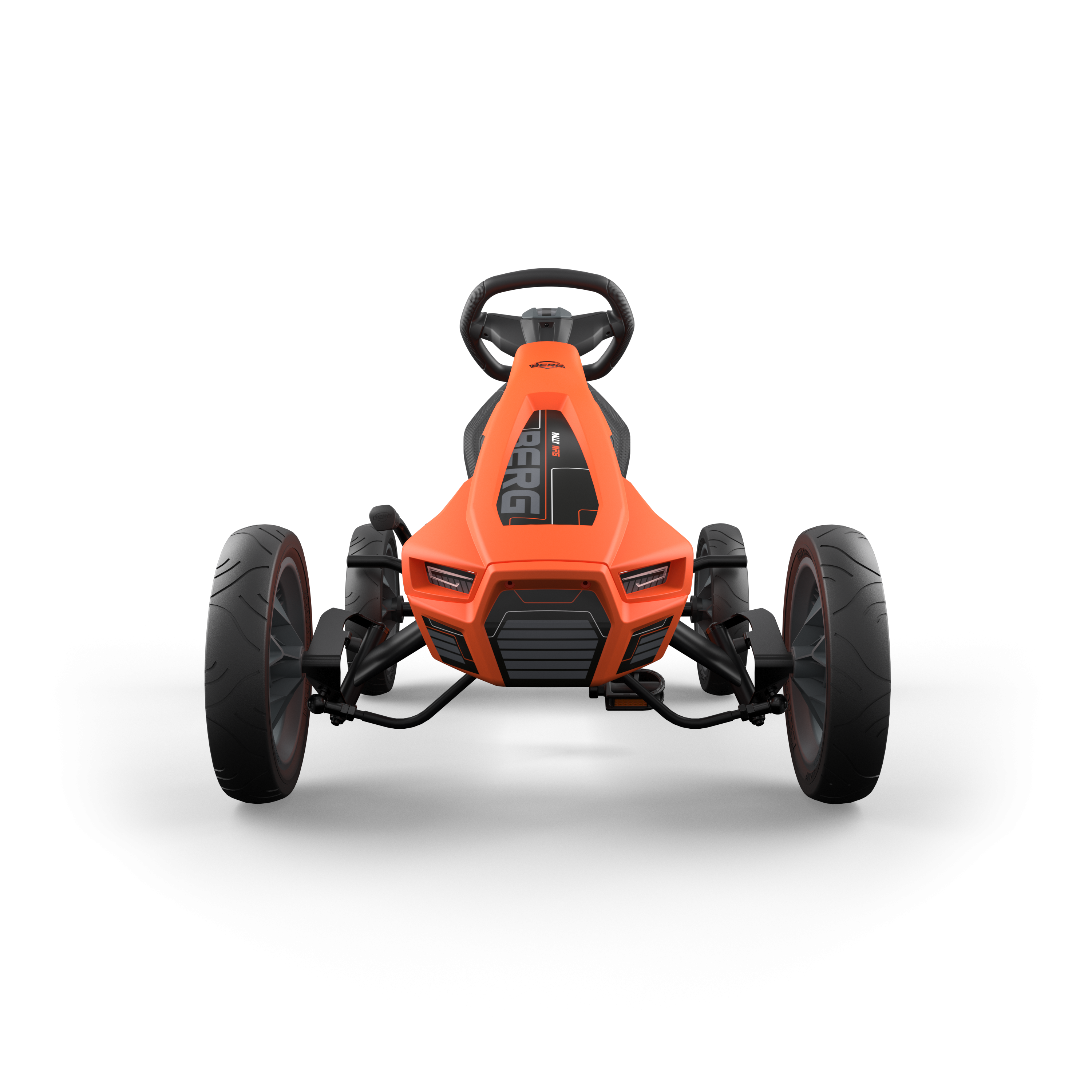 Gokart na pedały rally nrg orange bfr 4-12 lat do 60 kg
