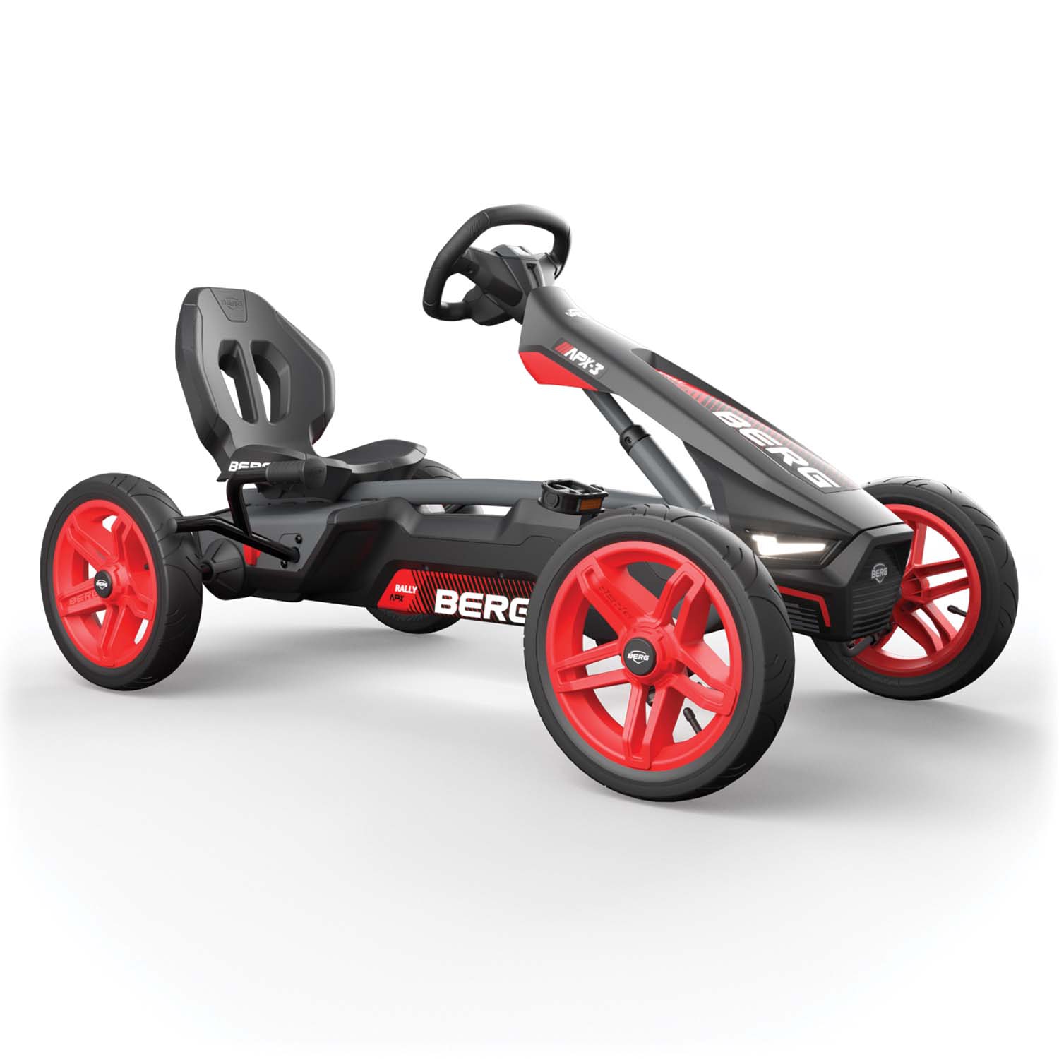 Gokart na pedały rally apx red bfr-3 4-12 lat do 60 kg